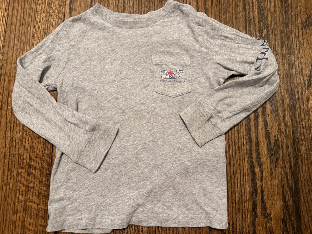 Vineyard Vines Boys Maine Long Sleeve Tee 3T